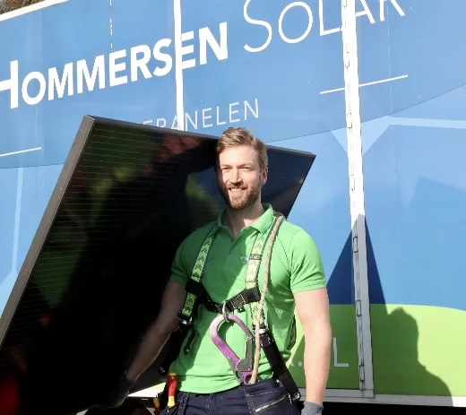 Bedrijfslogo Hommersen Solar B.V.
