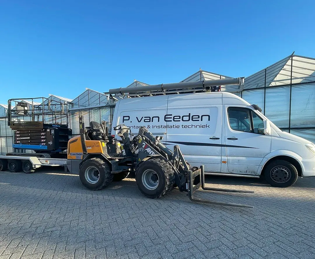 Bedrijfslogo P. Van Eeden Montage & Installatie Techniek