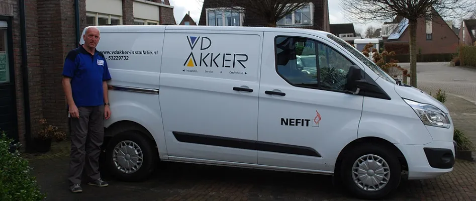 Bedrijfslogo V/d Akker Installatie Service & Onderhoud