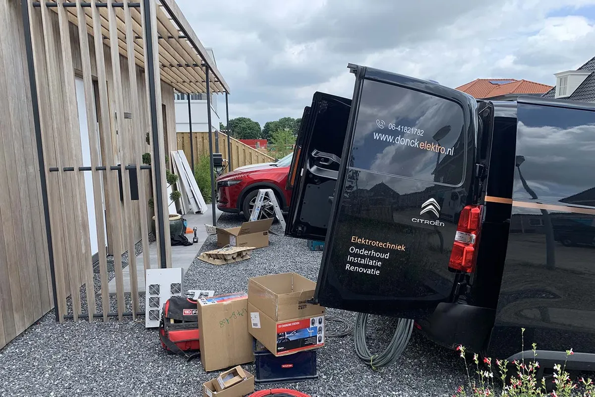 Bedrijfslogo Donck elektro